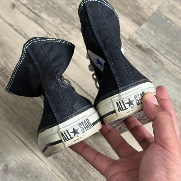 Vintage Made In USA Converse All Star Chuck Taylor High Sneakers Size 11.5 - Picture 5 of 7